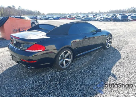 2008 BMW 650I z USA, uszkodzony, nr VIN WBAEB53518CX62281
